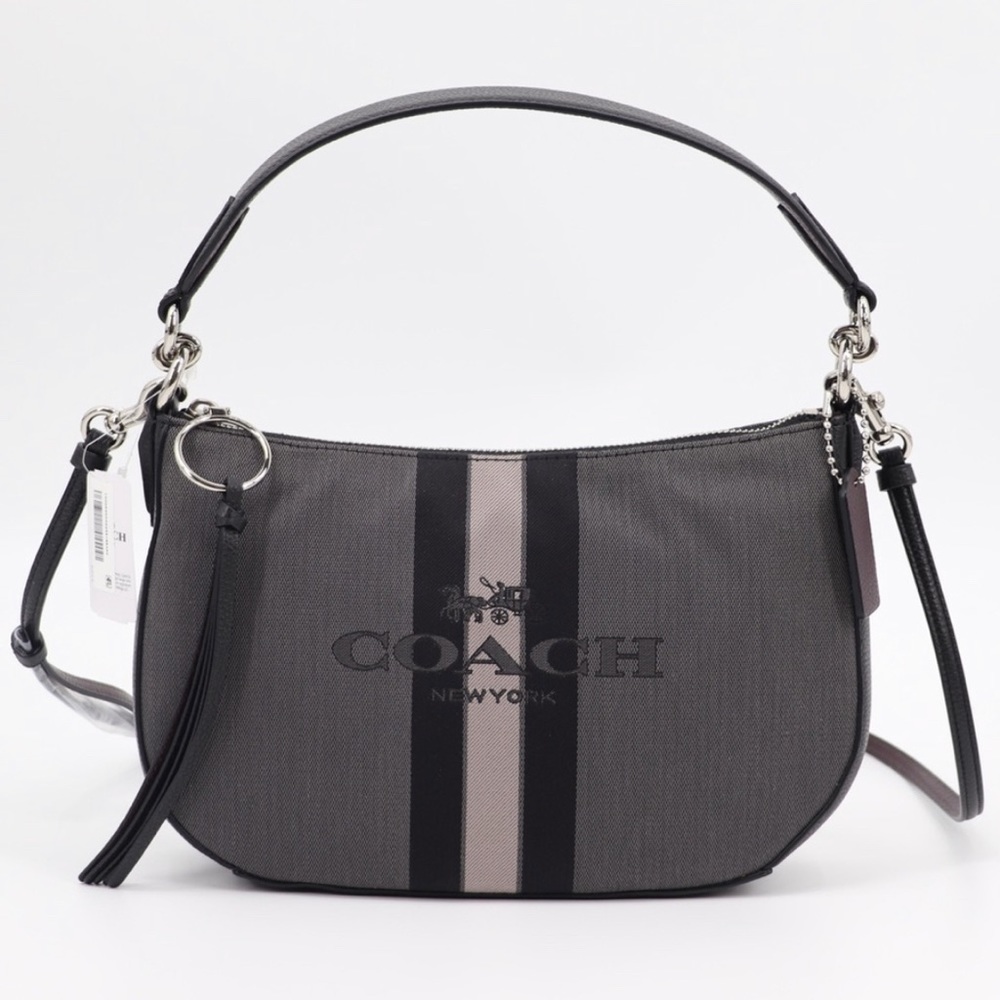 Coach Horse and Carriage Jacquard Sutton Crossbody